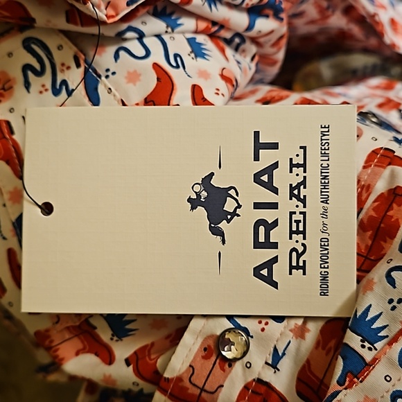 NWT Ariat L/S Girls Size XXL/16 - Picture 5 of 6